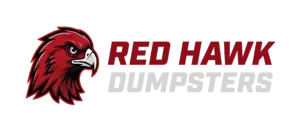 Red Hawk Dumpsters Logo