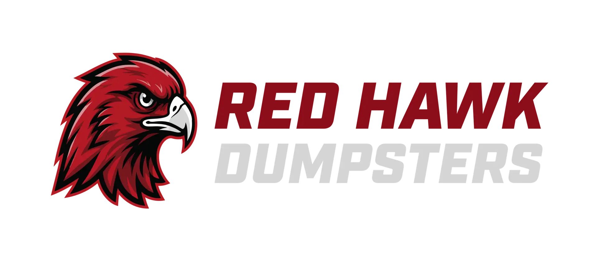 Red Hawk Dumpsters Logo