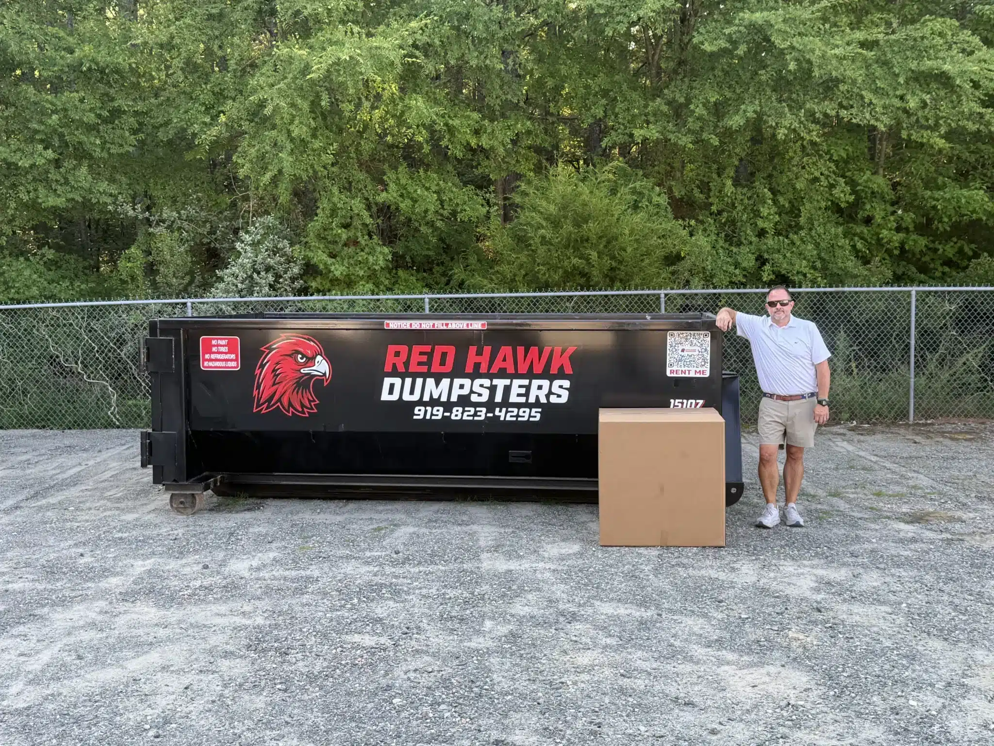 15 Yard Dumpsters in Raleigh NC