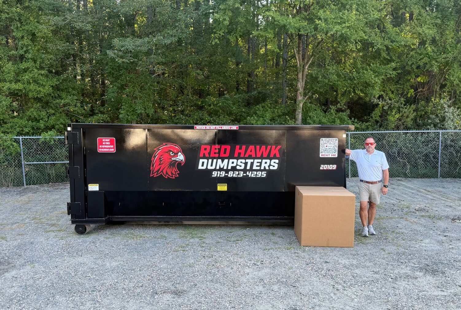 20 Yard Dumpster Rental in Raleigh-Durham