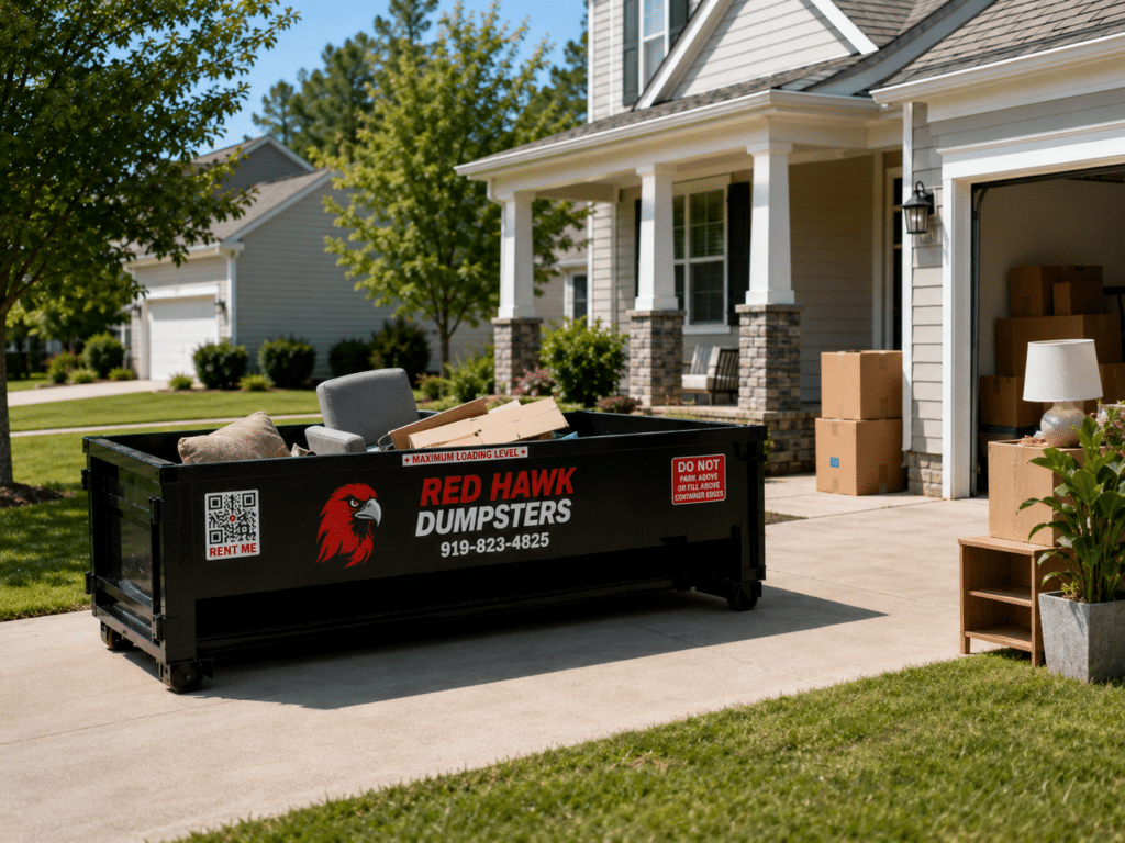 Dumpster Rental for Moving