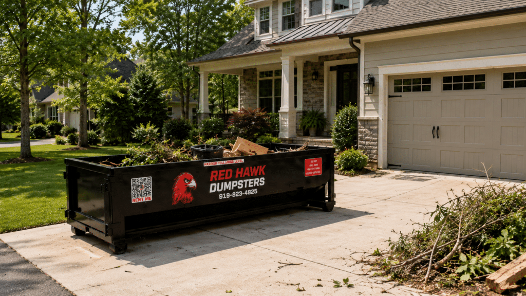 Dumpster Rental for Storm Debris